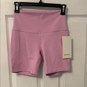 Lululemon Athletica Vitapink Biker Shorts